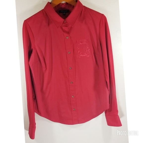 Tommy  Hilfiger  Women's Button  Down Shirt - Picture 2 of 6